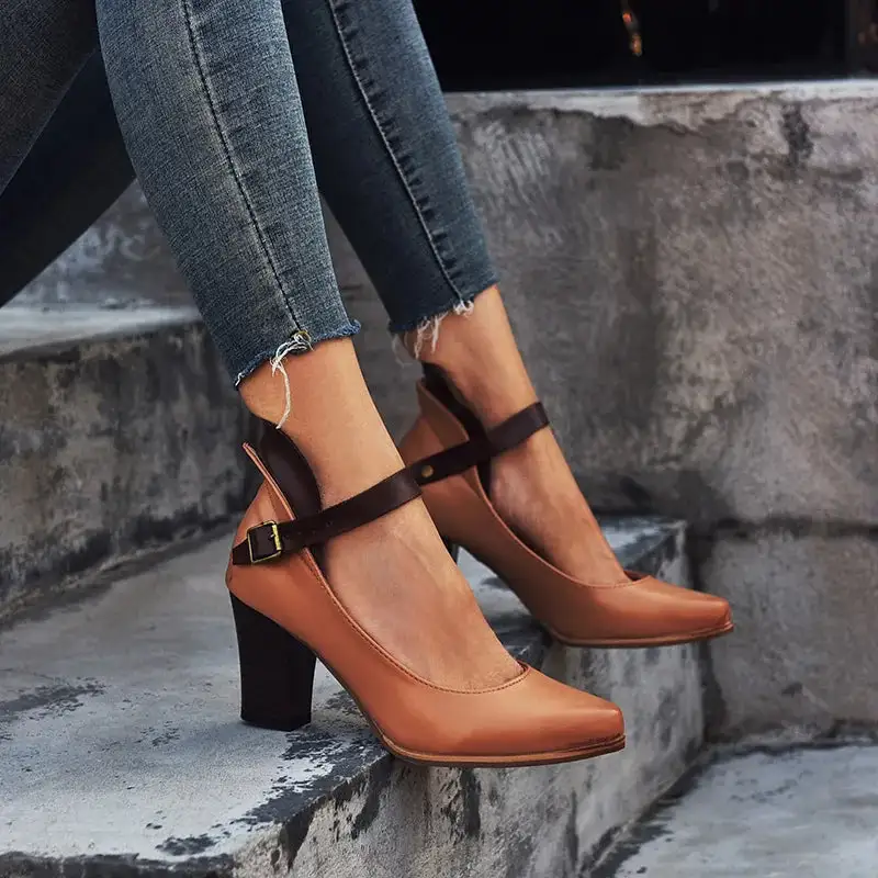  Block Heel Mary Jane Shoes Apparel