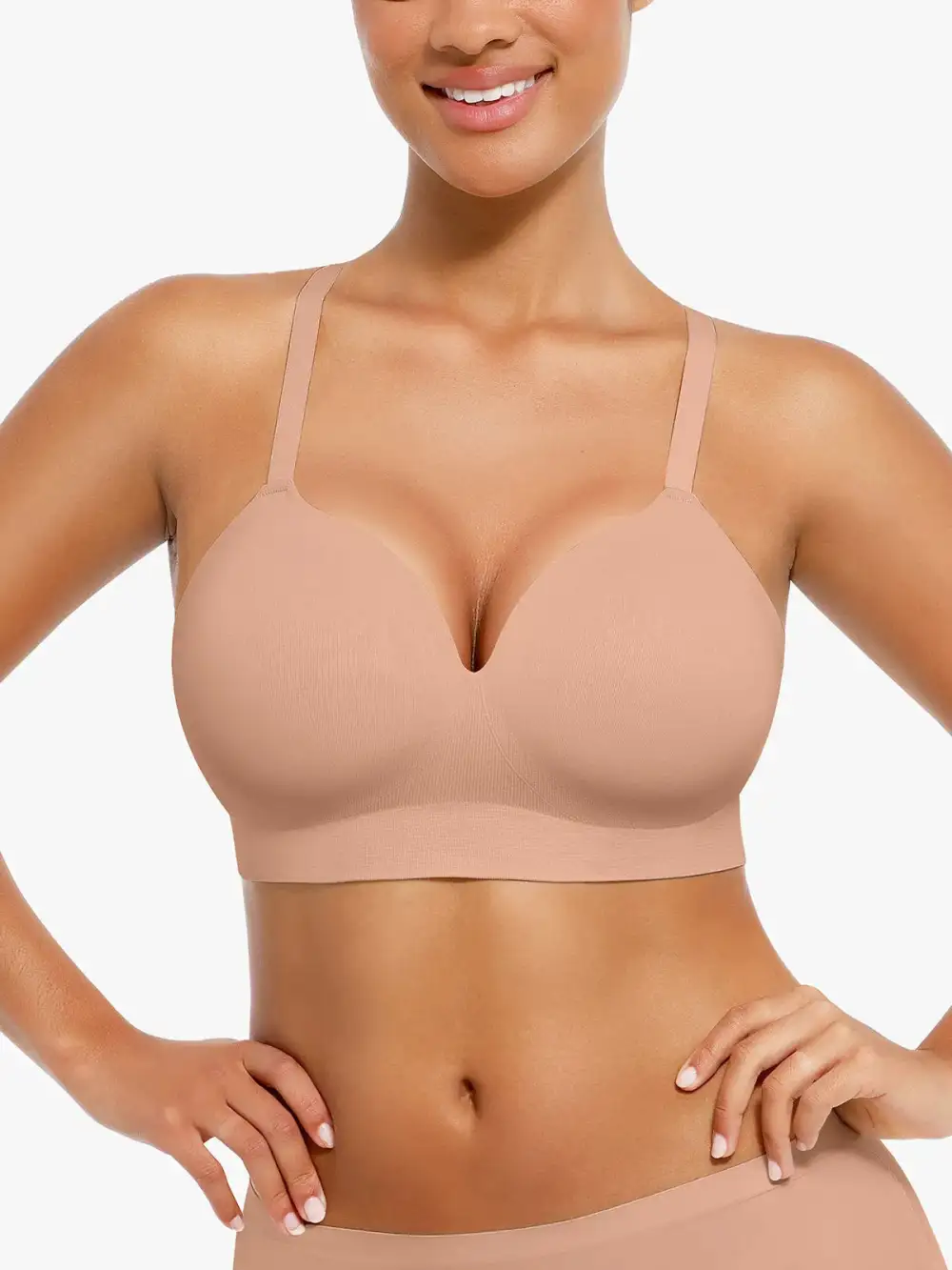 Seamless Wireless Shaping Lift Bra