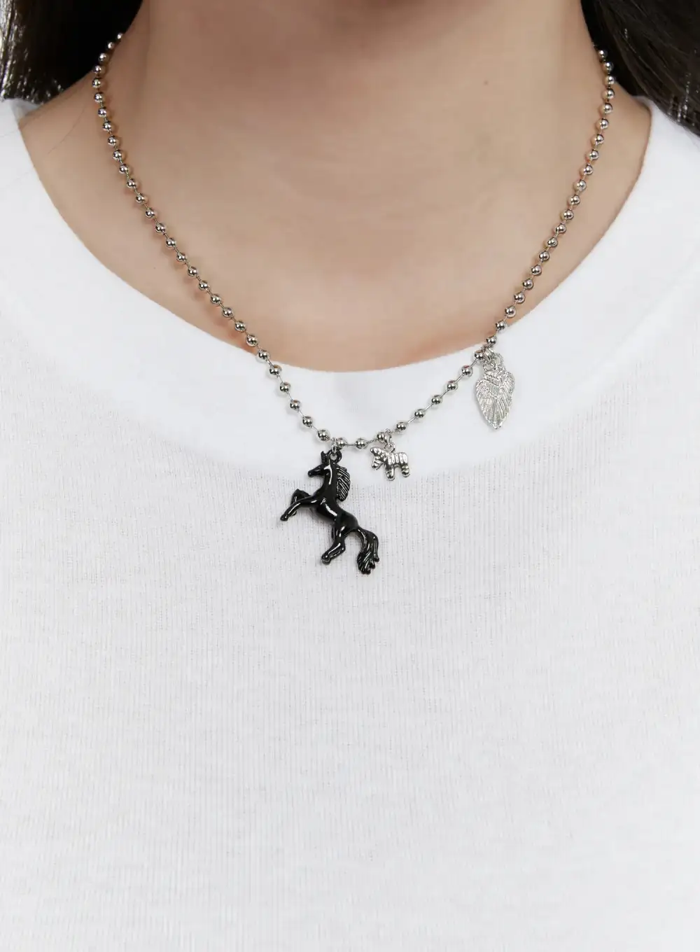 Horse Charm Necklace