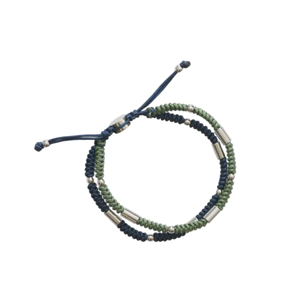 Double Nylon Cord Bracelet