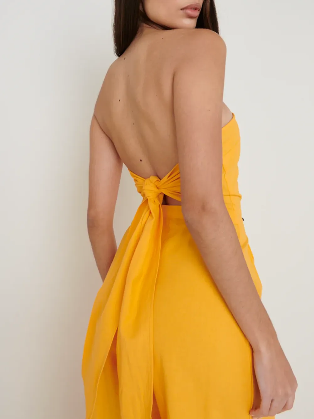Sleeveless Bandeau Jumpsuit