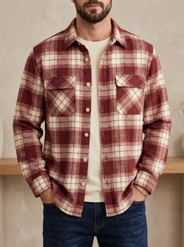 Heritage Plaid Tonal Button Shirt