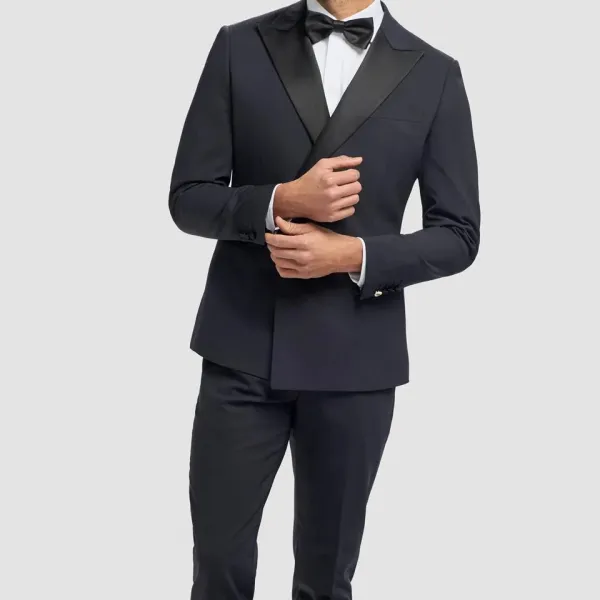 Men S Navy Double