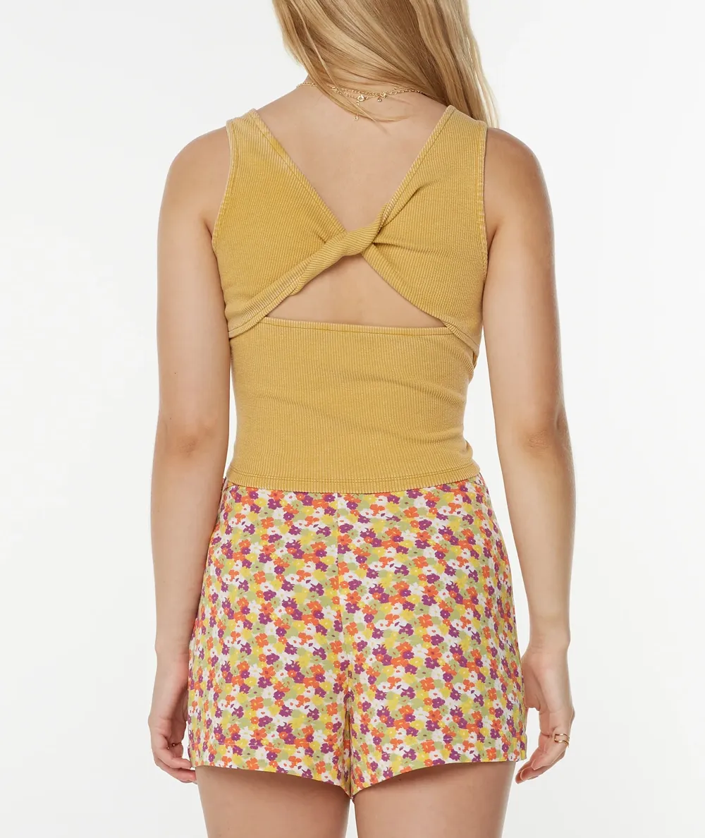 Plain-Colored Small Backless Women's Vest