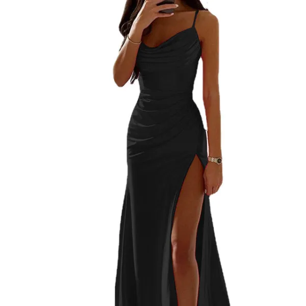 Women's Slit Bridal Dress