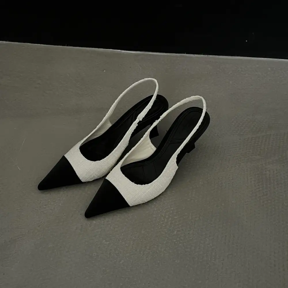 Slingback Pointed Toe Sandals