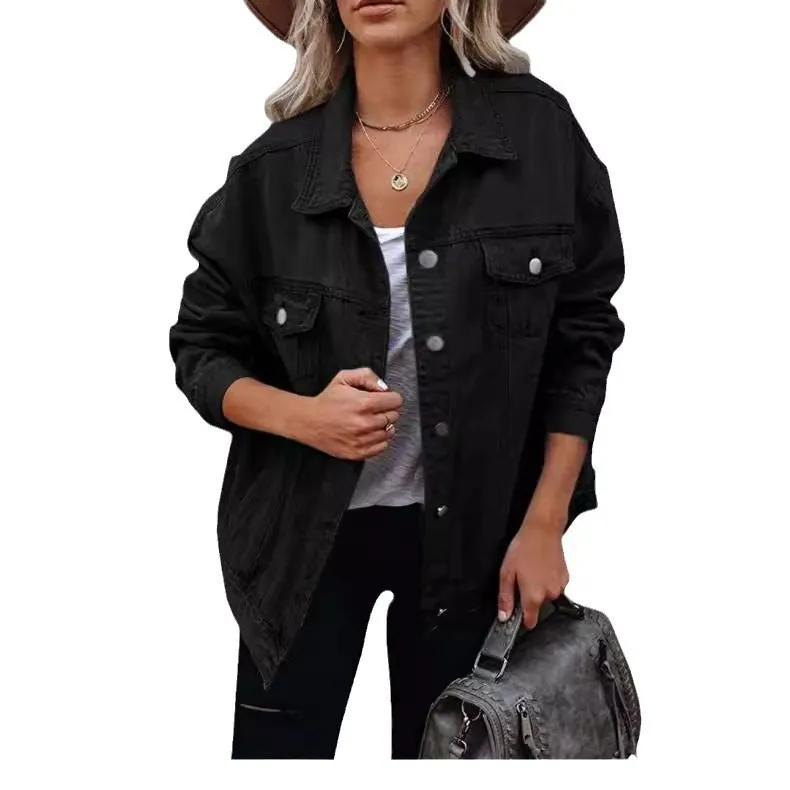 Denim Relaxed Outerwear Coat