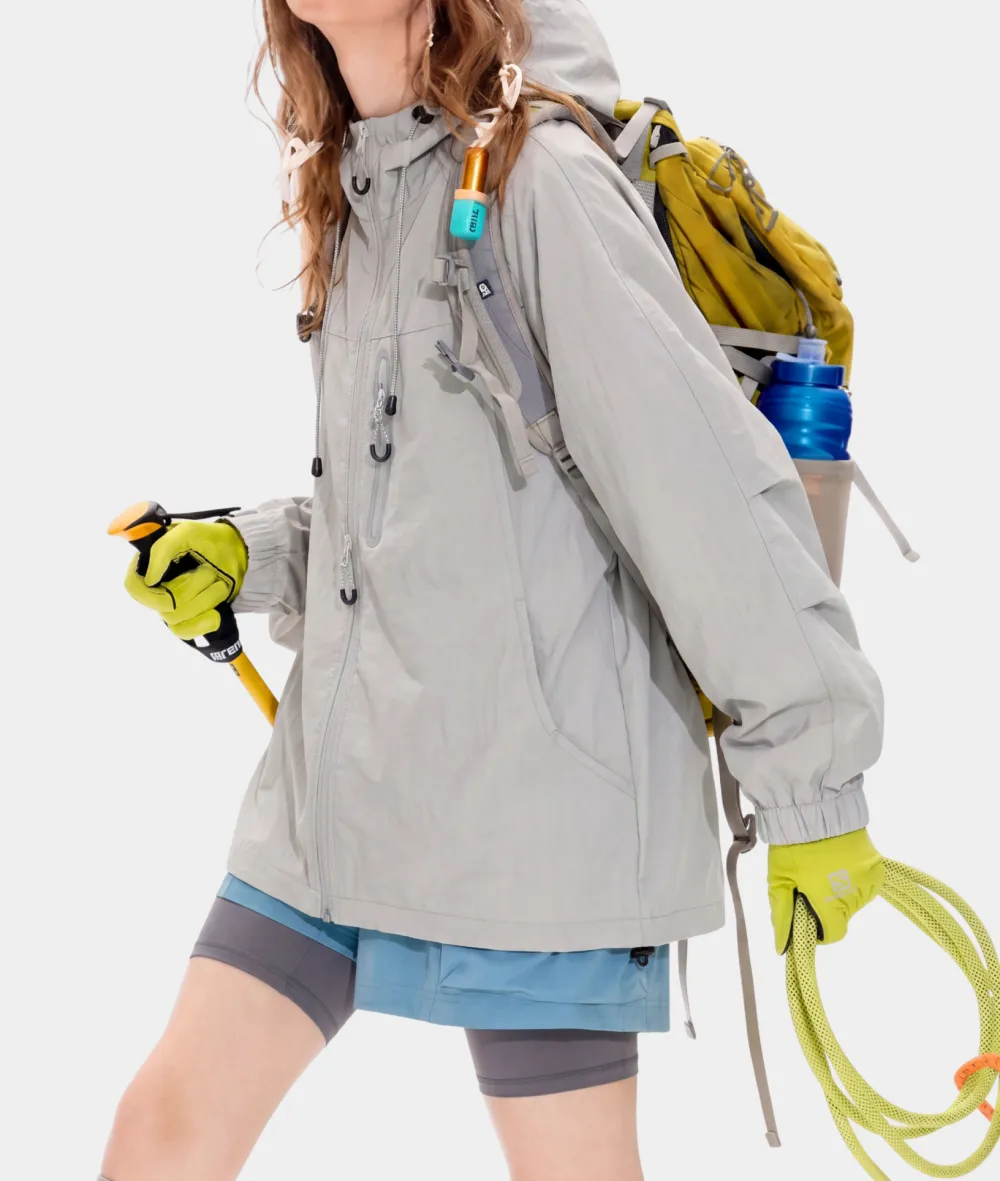 Weather  Water Repellent Water Resistant Wind Resistant Outdoor Utility Jacket
