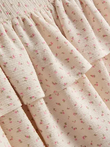 7-15yrs | Crinkle Textured Rara Skirt