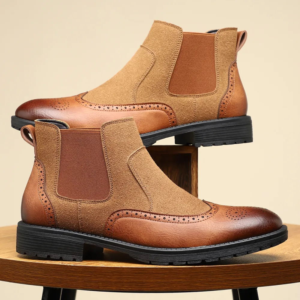 Retro Casual Dress Boots