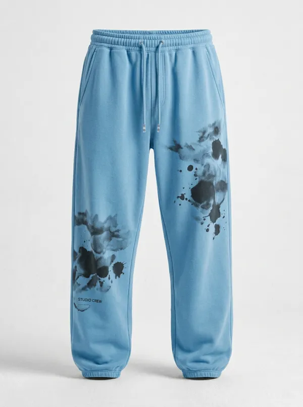 Unisex Studio Ink Splatter Joggers