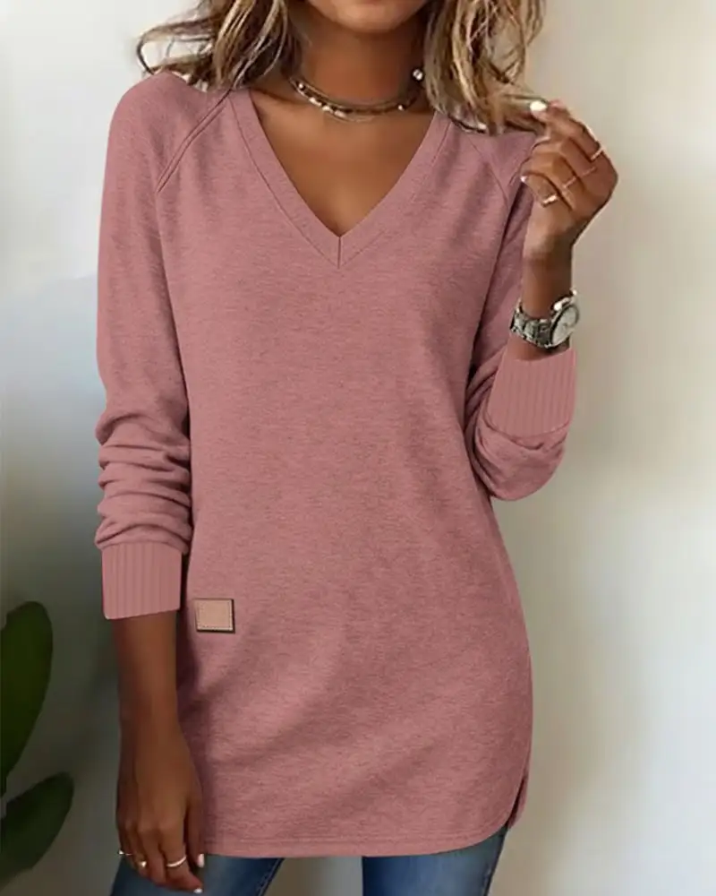 【🔥10k+ Sold】V-Neck Stylish Sweatshirt