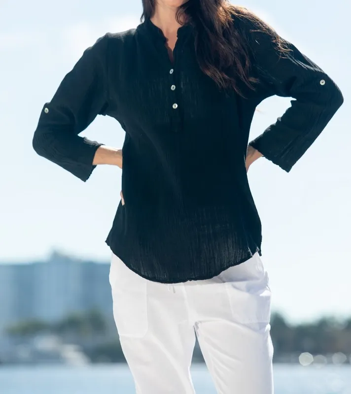 Black Classic Fit Shirt
