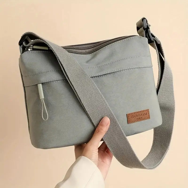 Minimalist Essential: Mini Zip Small Crossbody Bag