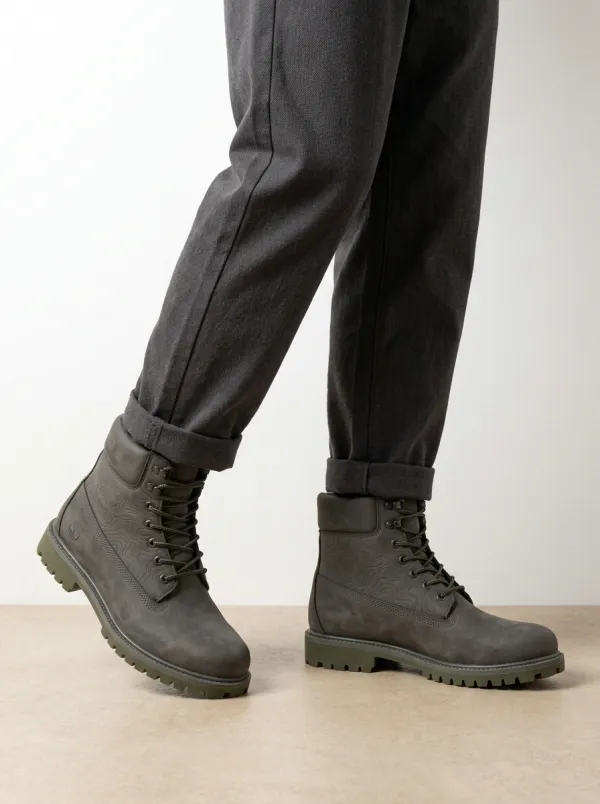 Unisex Everyday Outdoor Enthusiast Topographic Pattern Print Work Boots