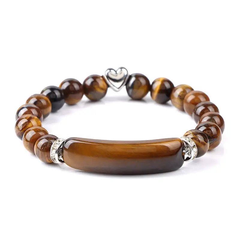 Amethyst Tiger Eye Lapis Lazuli Aventurine Rhodonite Bracelet