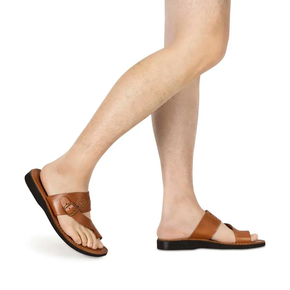 Leather Cut Out Sandals