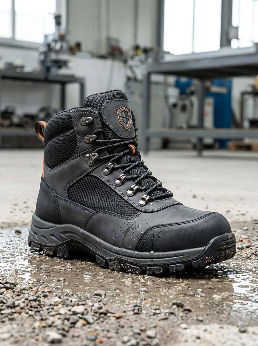 Weekend Wardrobe Men' Waterproof Work Boots