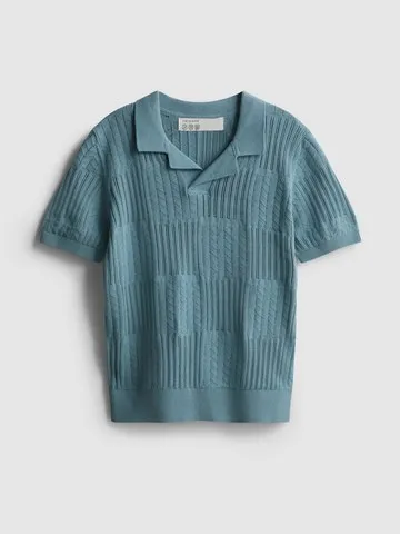 7-15yrs | Knit Polo Shirt