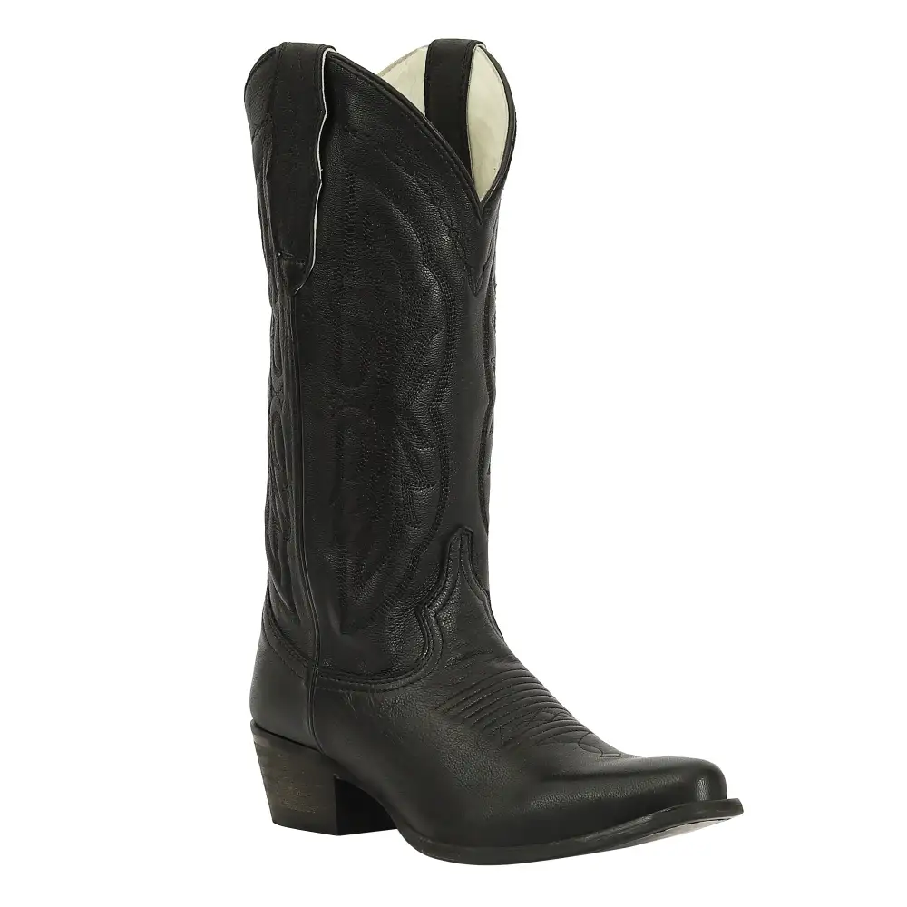 Durable Round Toe Men's Denim Boots