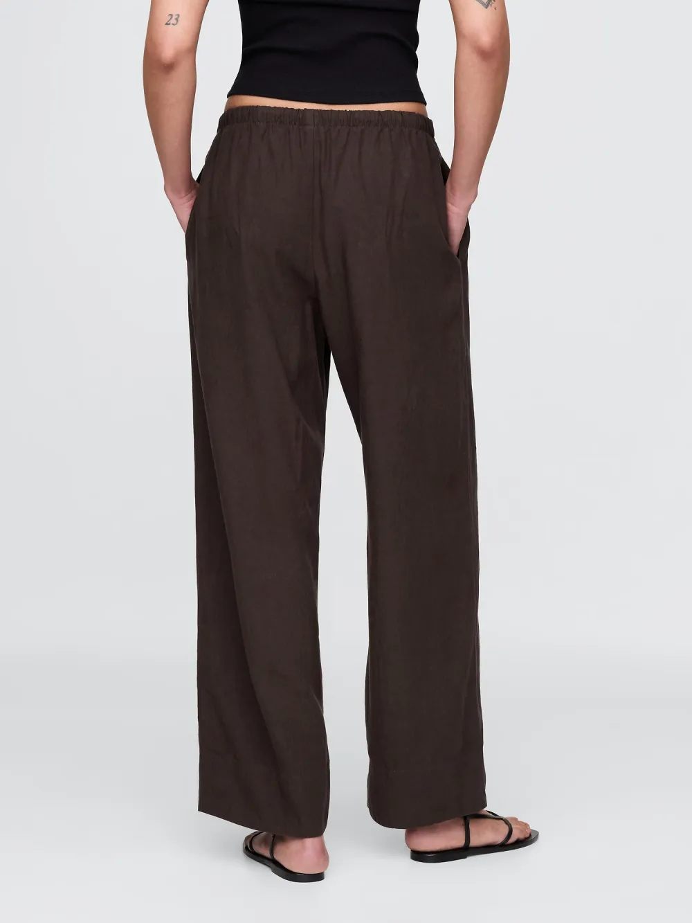 Pure Color Ladies Casual Pants