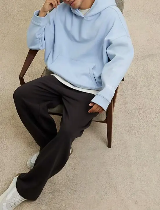Blue Fashion Loose Hoodie