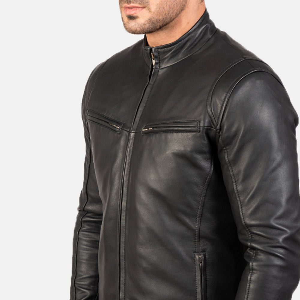 Men's Classic Leather Jacket