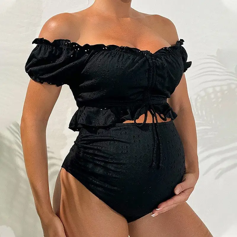 Maternity High Waist Swimsuit