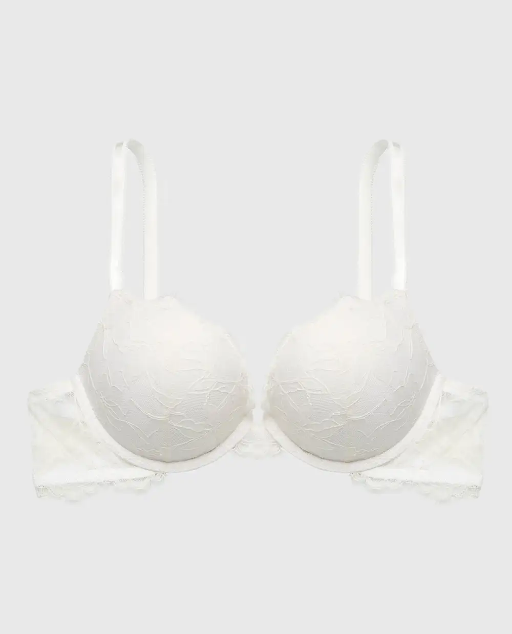 Push Up Plunge Bra With Afterglow Lace