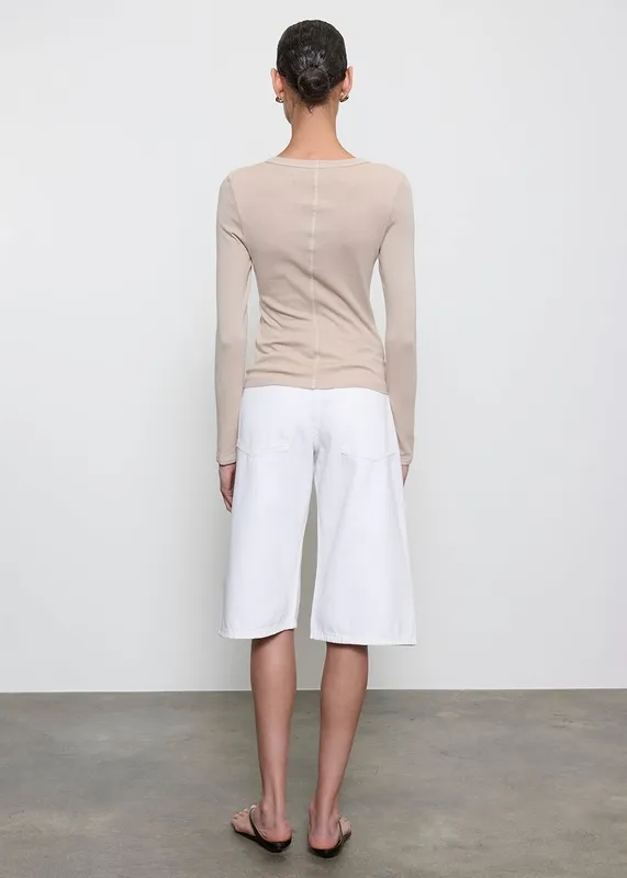 Cotton New Classic  Tee Stone