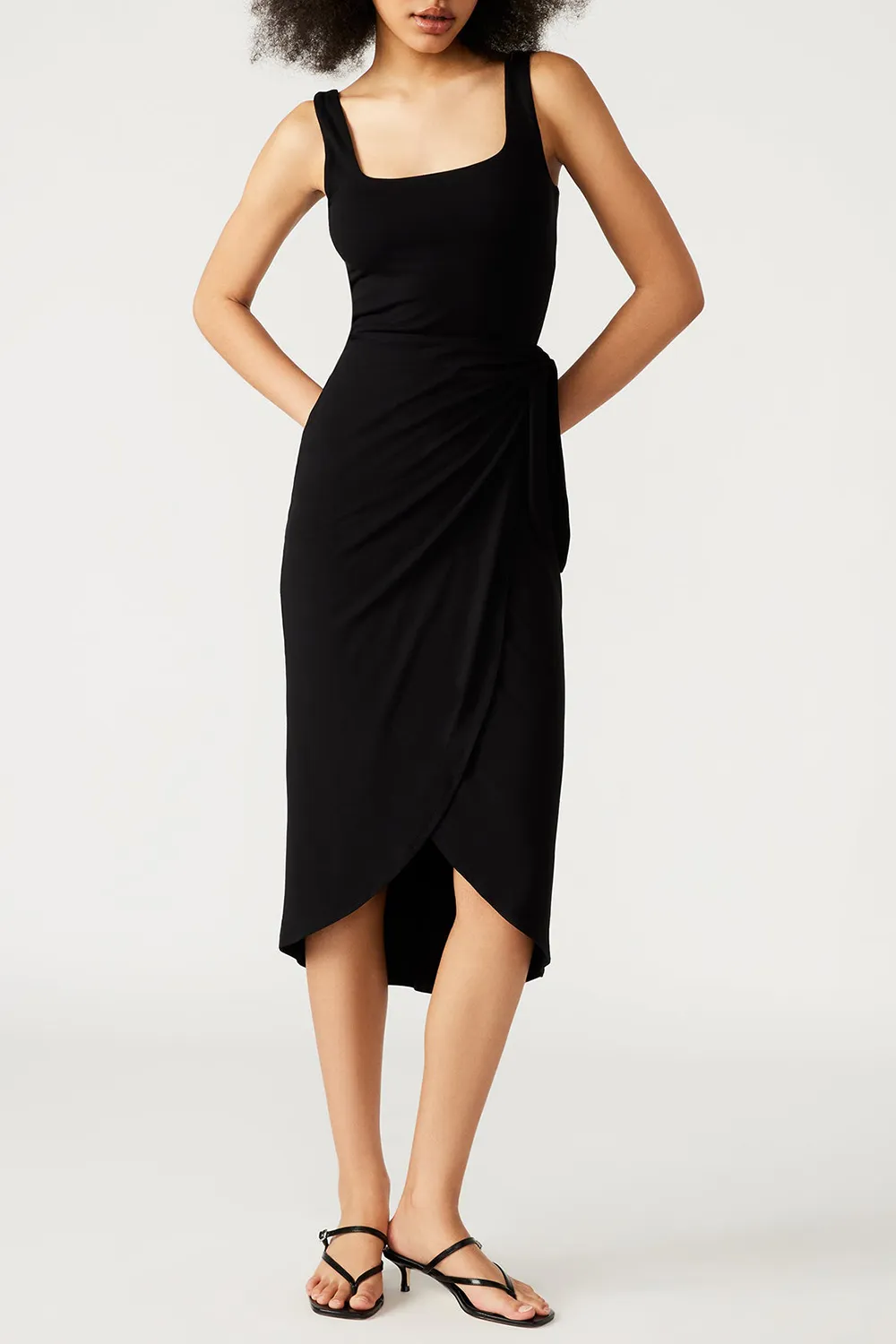 TANK DRESS BLACK