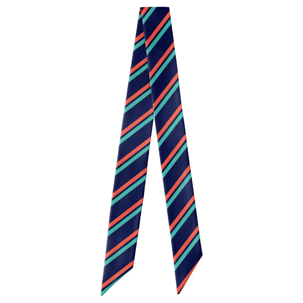 Brooklyn Stripe Pattern Hair Scarf