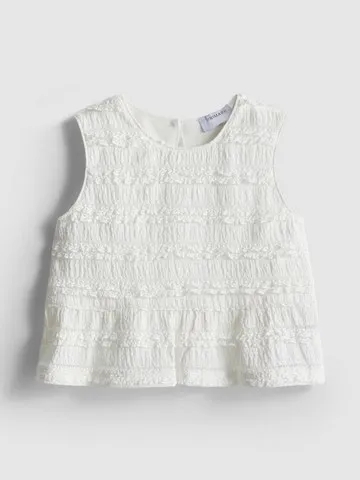 1.5-9yrs | Peplum Sleeveless Blouse