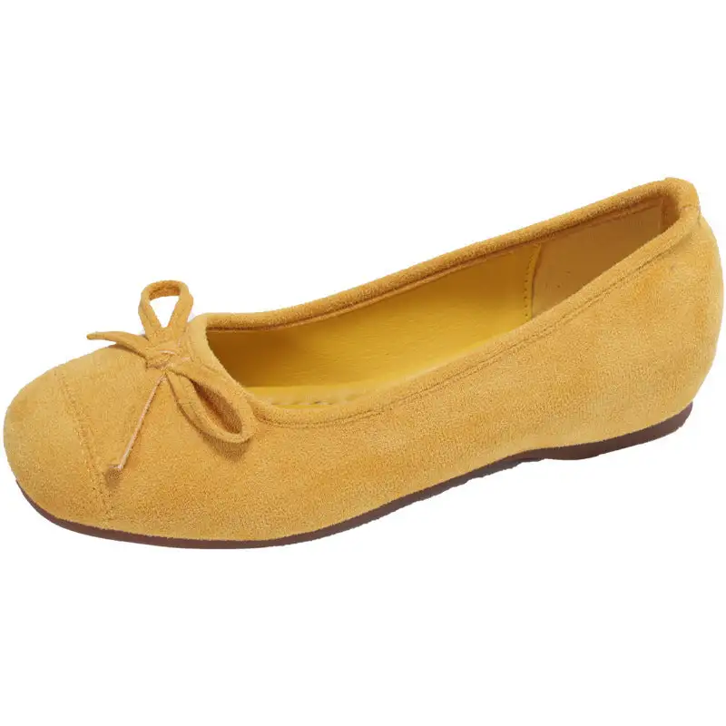 Soft Clean Profile Strap Low Heel Shoes