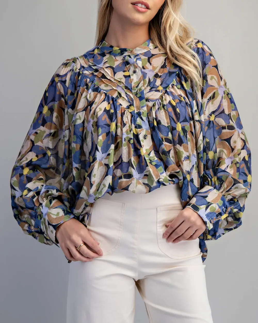 Botanical Printed Blouse