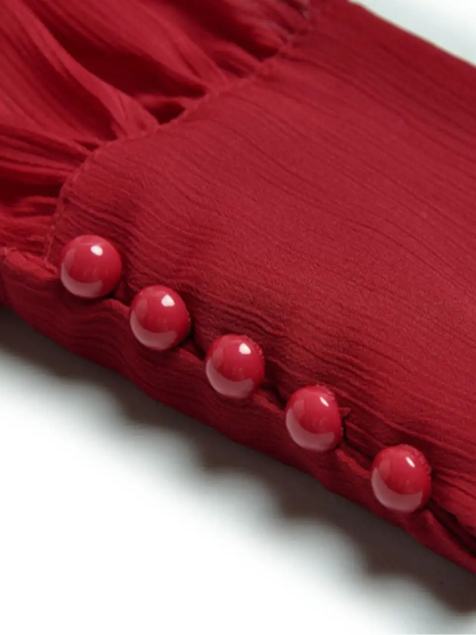 Chiffon Romantic Lantern Maxi Dress