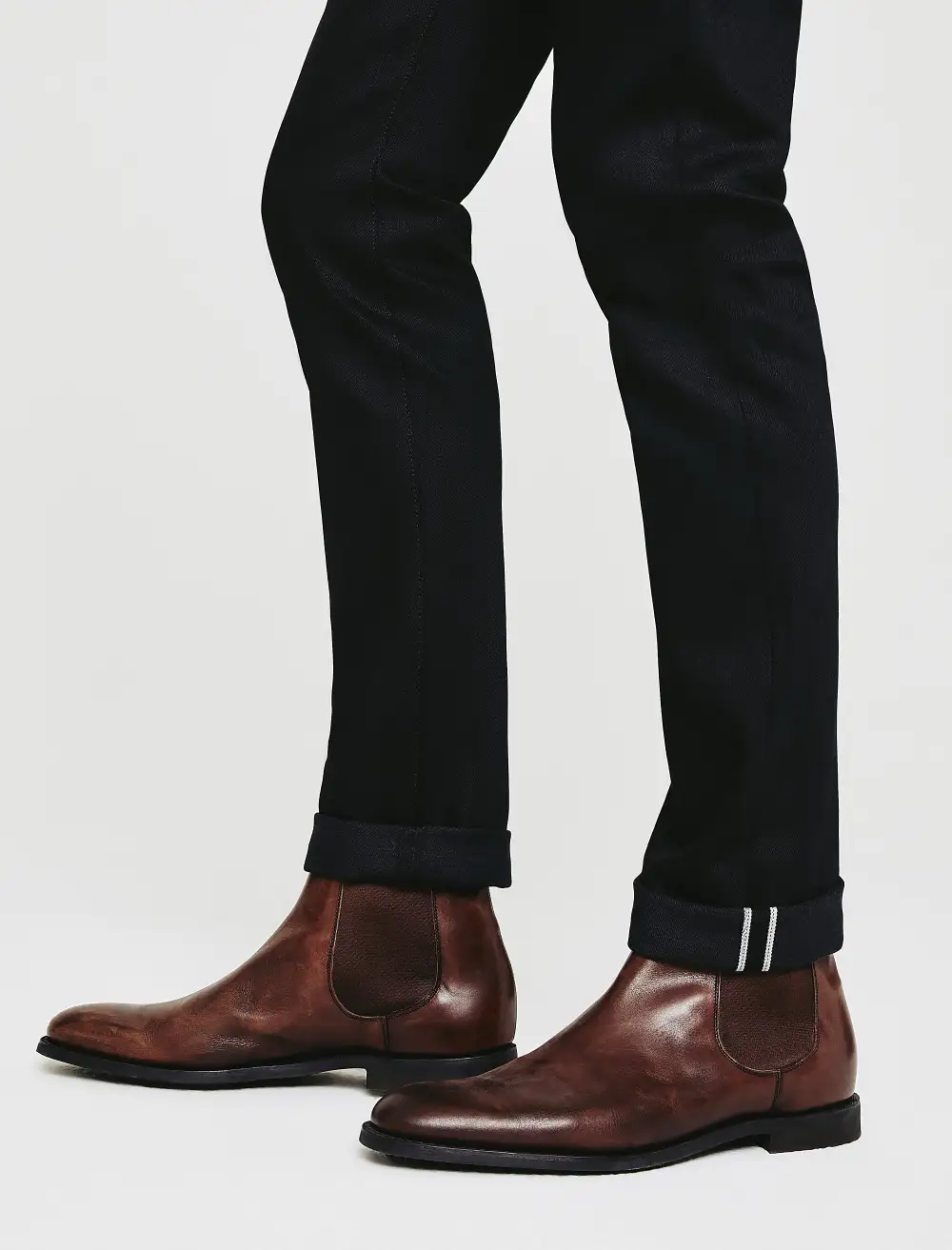 Men's Modern Slim Twill Jeans