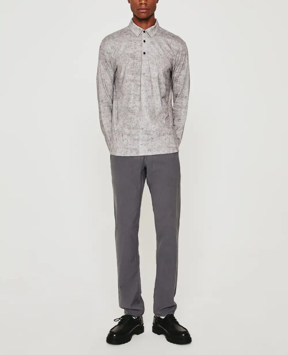 Men's Long Sleeve Polo Shirt
