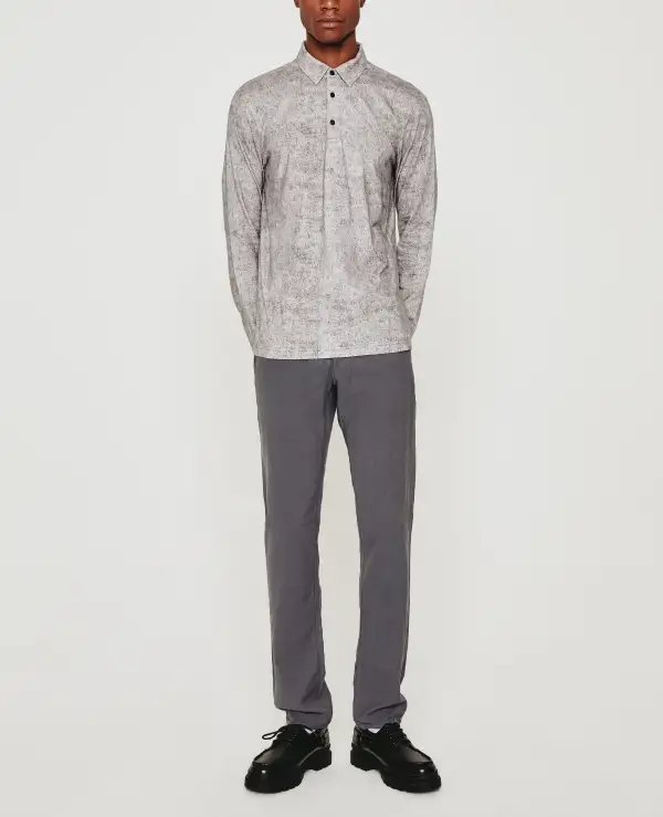 Men's Long Sleeve Polo Shirt