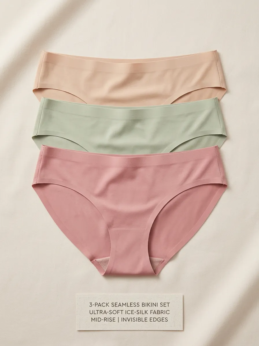 Soft Casual Three Pack Panties