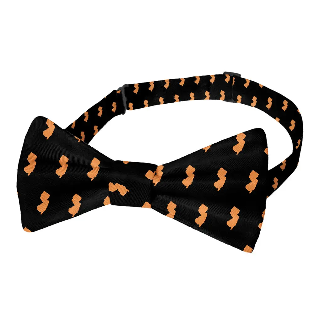 Stylish Outline Motif Bow Tie