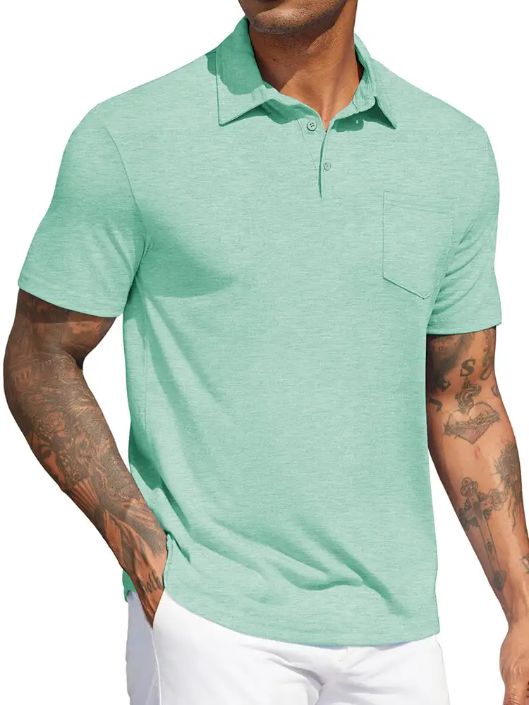 Casual Basic Golf Polo Shirt