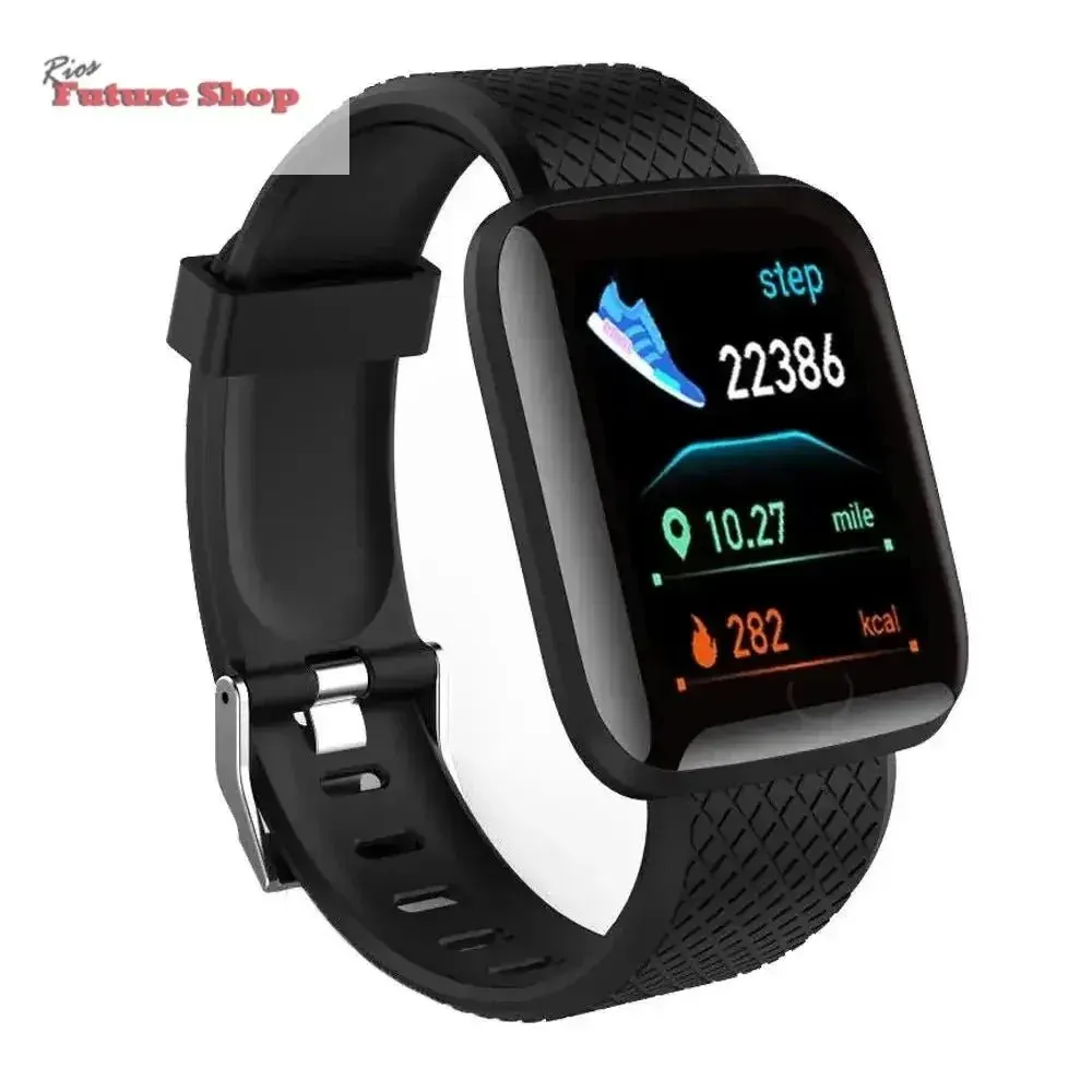 D13 Smartwatch 116Plus | Music Control | Step & Calorie Tracker | Alarm