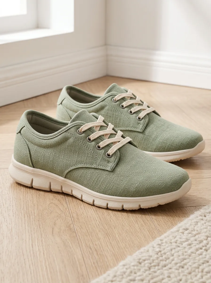 Women's Essential Patterned Canvas Shoes