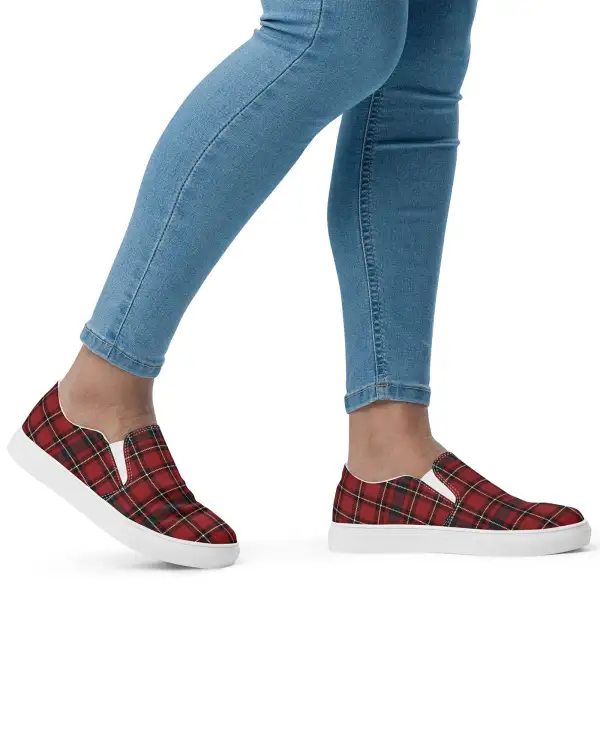 Cozy Cottage Check Slip On Shoes