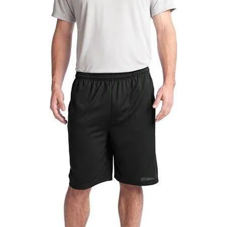 Men's Mesh Pocketed Shorts