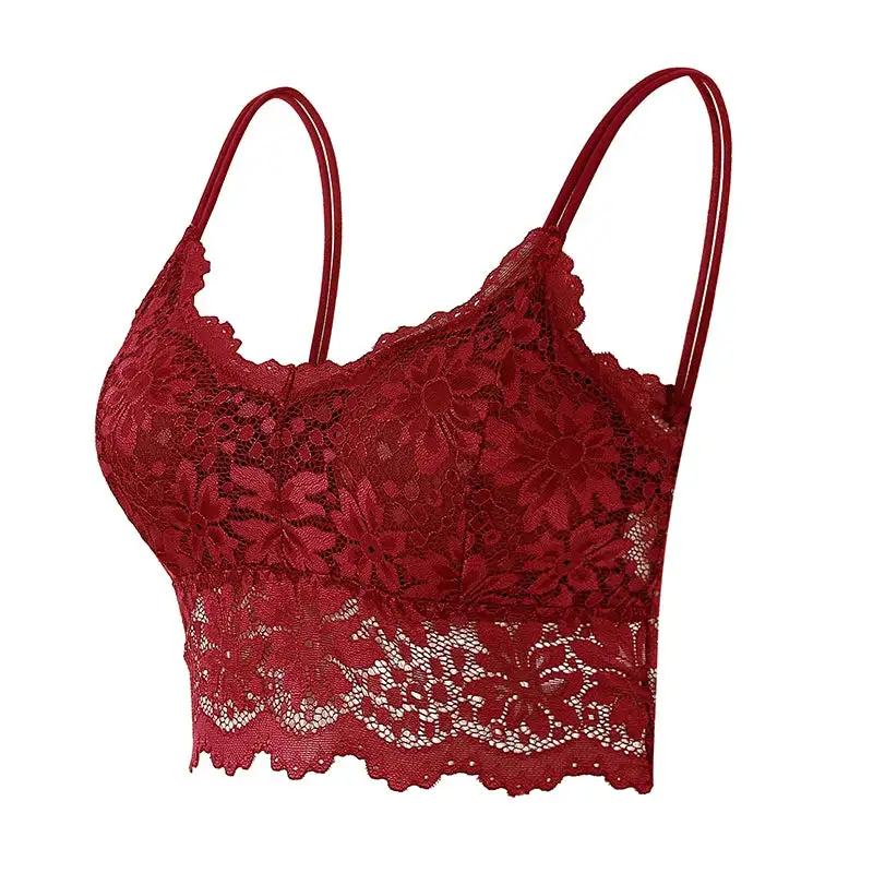 Padded Lace Bralette Everyday Support Bra