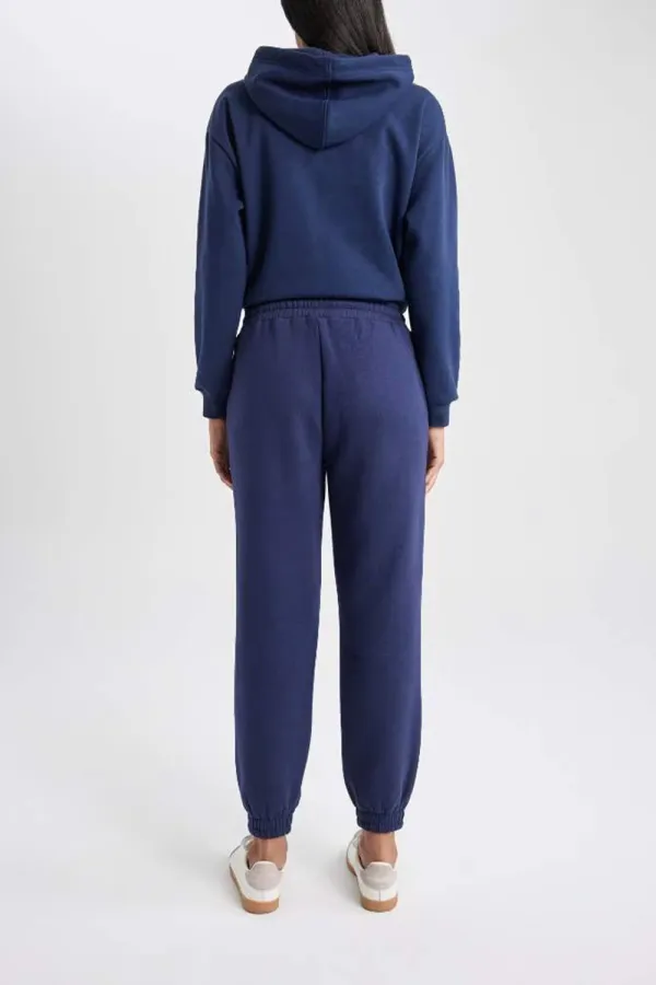 Casual Solid Straight Pants