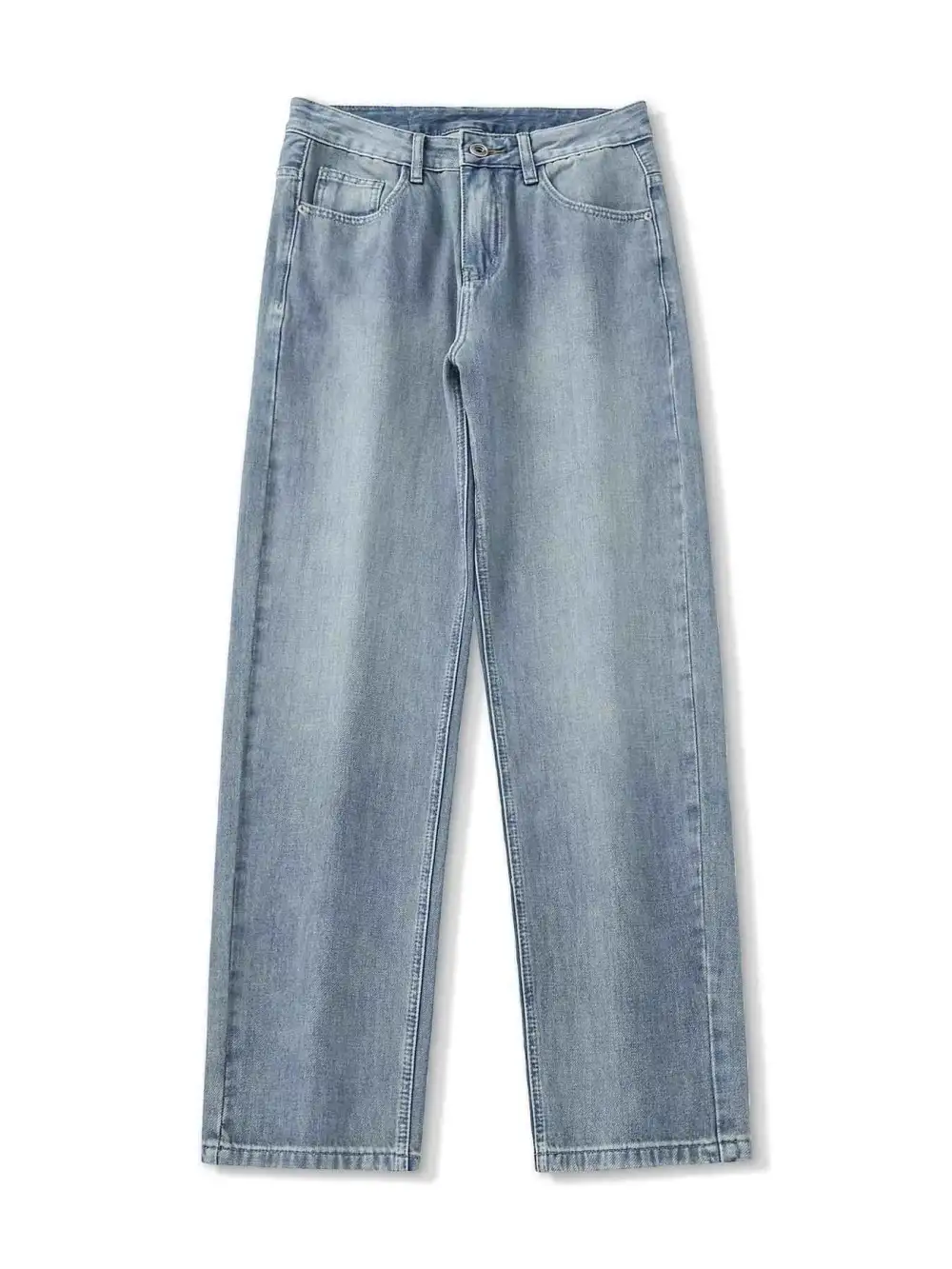 Simple Wide Leg Jeans