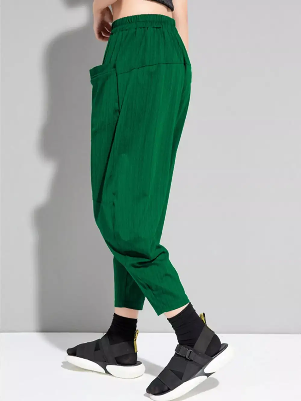 Plus Size Loose Fit Harem Pants